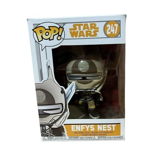 Funko Pop Star Wars Solo Enfys Nest Vinyl Figure #247 damaged Box - Picture 1 of 9